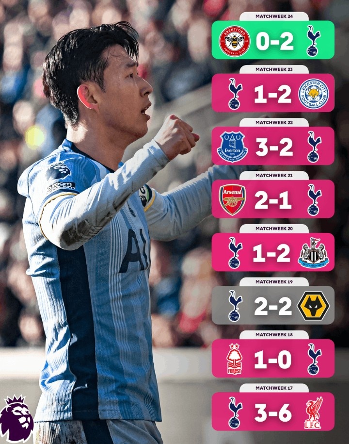  不容易！熱刺終結(jié)英超7輪不勝，此前7場僅1平6負(fù)
