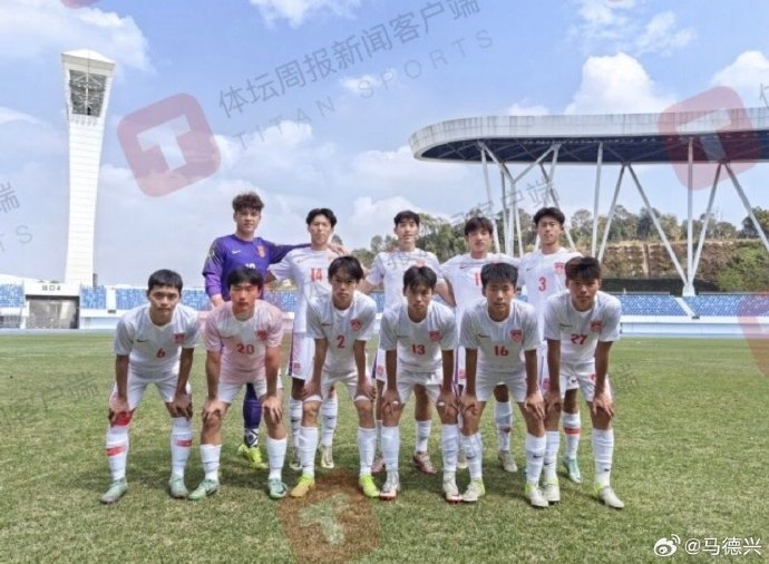  鄧捷夫、賈偉偉各入一球，U17國(guó)少0-2不敵07年齡段精英訓(xùn)練營(yíng)